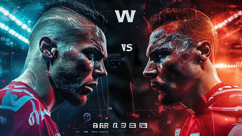 Pertandingan sepak bola antara Wolverhampton Wanderers FC dan AFC Bournemouth