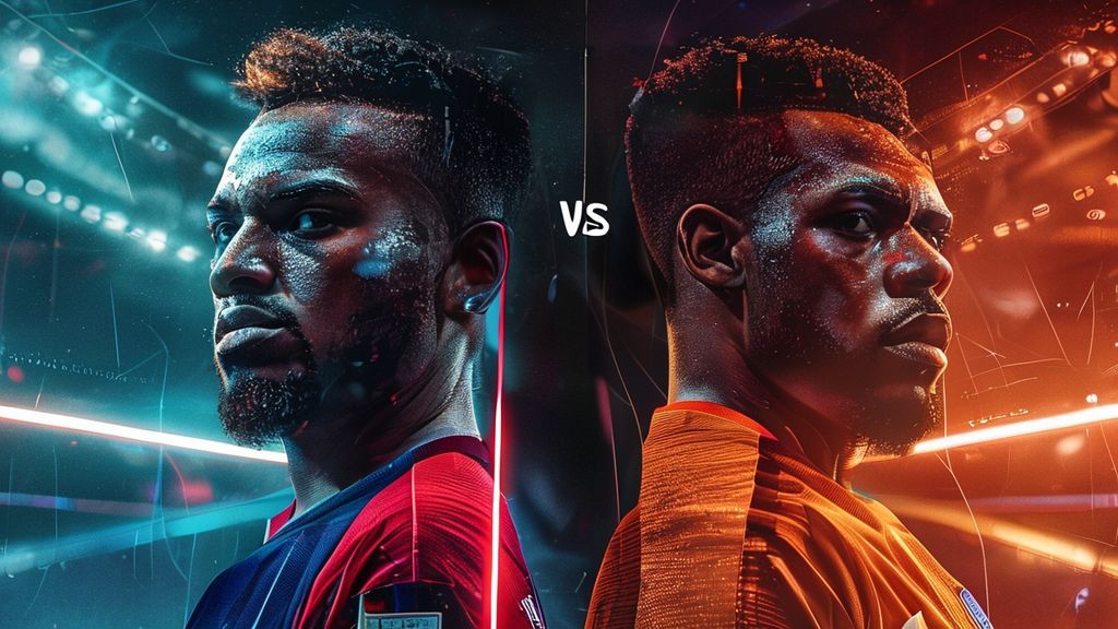 Foto pemain sepak bola Ezra Walian dan Guillermo Fernandez